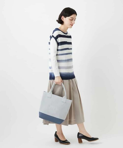 Maison de CINQ / メゾン ドゥ サンク ベスト | カスリボーダーニットベスト | 詳細19