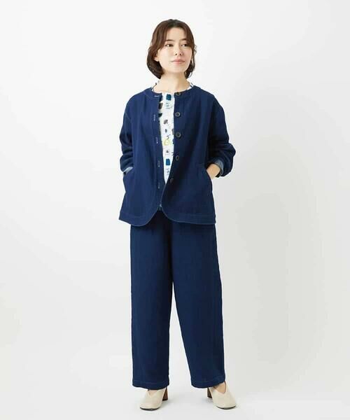 Maison de CINQ / メゾン ドゥ サンク カットソー | [日本製]マーベラステンジクプリントカットソー | 詳細18