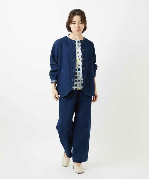 Maison de CINQ / メゾン ドゥ サンク カットソー | [日本製]マーベラステンジクプリントカットソー | 詳細19