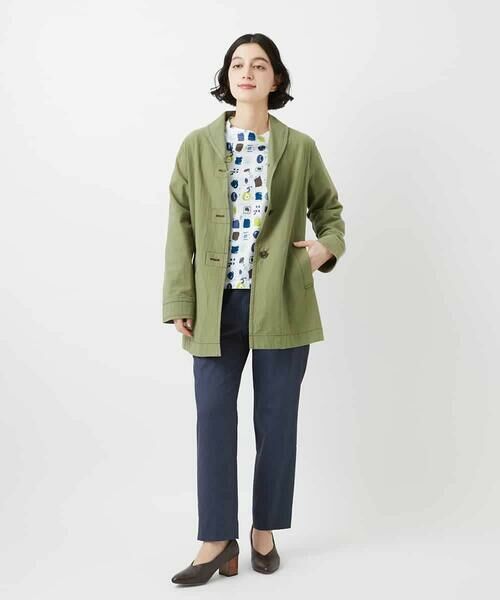 Maison de CINQ / メゾン ドゥ サンク カットソー | [日本製]マーベラステンジクプリントカットソー | 詳細23