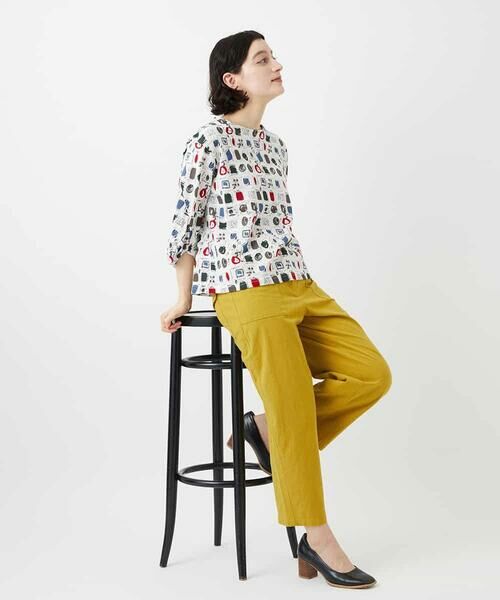 Maison de CINQ / メゾン ドゥ サンク カットソー | [日本製]マーベラステンジクプリントカットソー | 詳細24