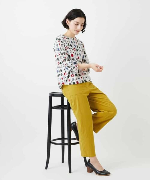 Maison de CINQ / メゾン ドゥ サンク カットソー | [日本製]マーベラステンジクプリントカットソー | 詳細25