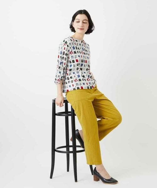 Maison de CINQ / メゾン ドゥ サンク カットソー | [日本製]マーベラステンジクプリントカットソー | 詳細26