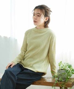 Maison de CINQ / メゾン ドゥ サンク カットソー | [日本製]カールマイヤーチェックカットソー