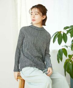 Maison de CINQ / メゾン ドゥ サンク カットソー | [日本製]カールマイヤーチェックカットソー