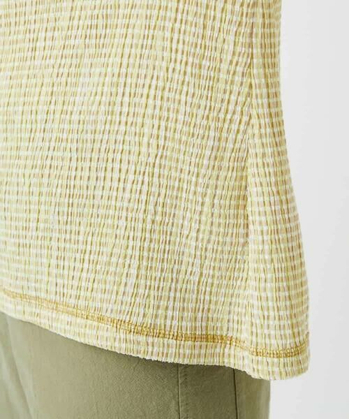 Maison de CINQ / メゾン ドゥ サンク カットソー | [日本製]カールマイヤーチェックカットソー | 詳細14