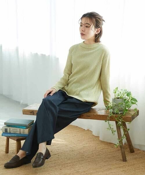 Maison de CINQ / メゾン ドゥ サンク カットソー | [日本製]カールマイヤーチェックカットソー | 詳細19