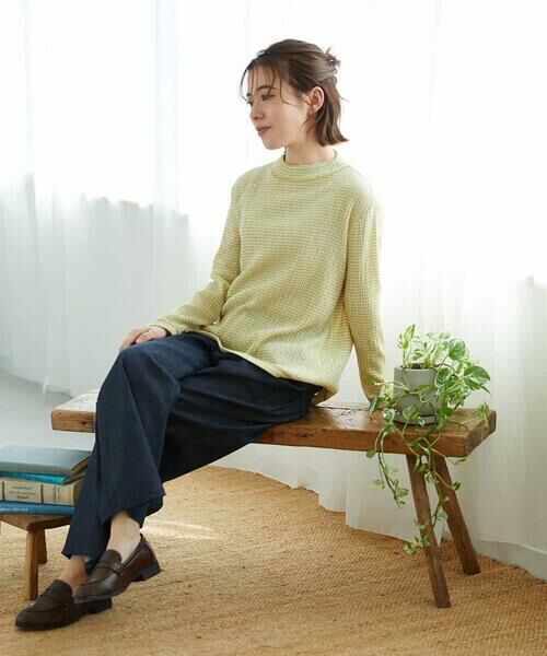 Maison de CINQ / メゾン ドゥ サンク カットソー | [日本製]カールマイヤーチェックカットソー | 詳細20