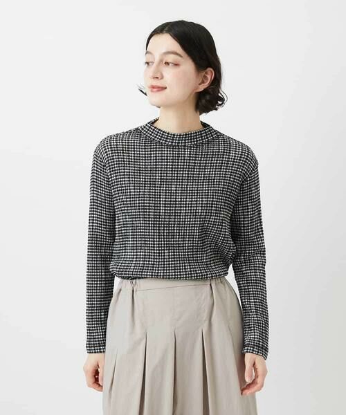 Maison de CINQ / メゾン ドゥ サンク カットソー | [日本製]カールマイヤーチェックカットソー | 詳細6