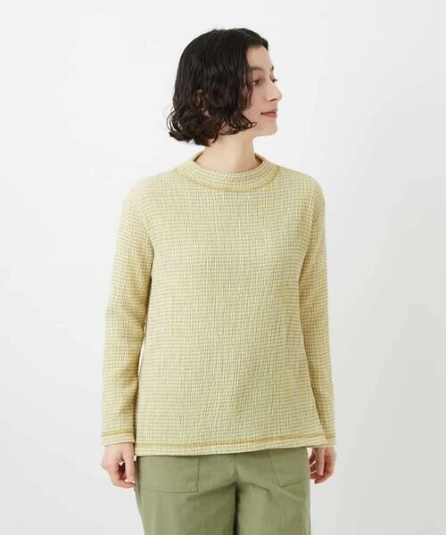 Maison de CINQ / メゾン ドゥ サンク カットソー | [日本製]カールマイヤーチェックカットソー | 詳細8