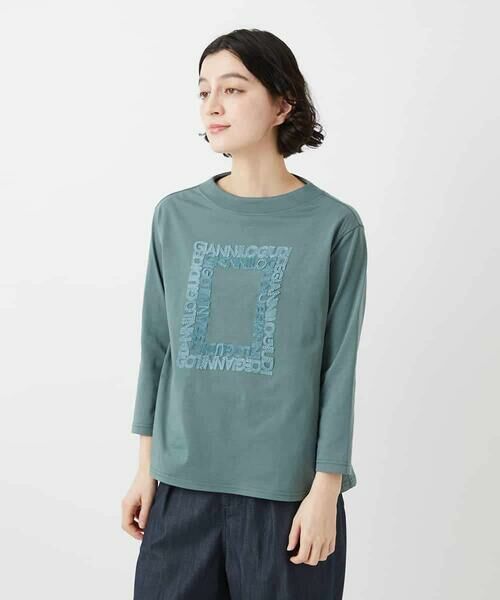 Maison de CINQ / メゾン ドゥ サンク カットソー | [日本製]ハイゲージ天竺カットソー | 詳細16