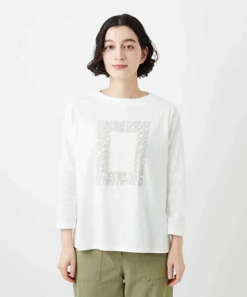 Maison de CINQ / メゾン ドゥ サンク カットソー | [日本製]ハイゲージ天竺カットソー | 詳細18