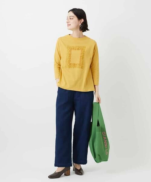 Maison de CINQ / メゾン ドゥ サンク カットソー | [日本製]ハイゲージ天竺カットソー | 詳細3