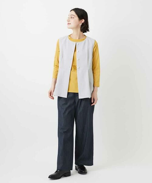 Maison de CINQ / メゾン ドゥ サンク カットソー | [日本製]ハイゲージ天竺カットソー | 詳細7