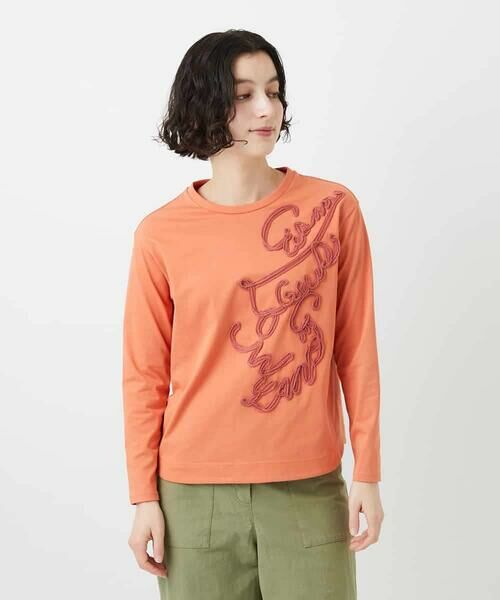 Maison de CINQ / メゾン ドゥ サンク カットソー | [日本製]サイロコンパクトハイゲージ天竺カットソー | 詳細1