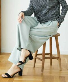 Maison de CINQ / メゾン ドゥ サンク その他パンツ | ポリエステルコットングログランパンツ