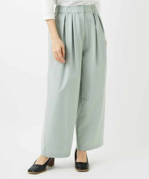 Maison de CINQ / メゾン ドゥ サンク その他パンツ | ポリエステルコットングログランパンツ | 詳細10