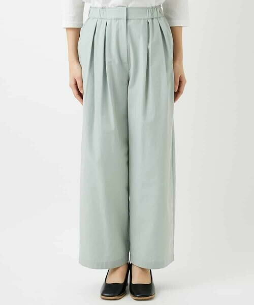 Maison de CINQ / メゾン ドゥ サンク その他パンツ | ポリエステルコットングログランパンツ | 詳細11