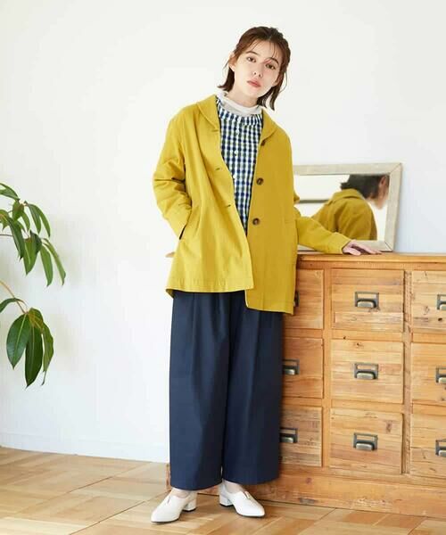 Maison de CINQ / メゾン ドゥ サンク その他パンツ | ポリエステルコットングログランパンツ | 詳細26