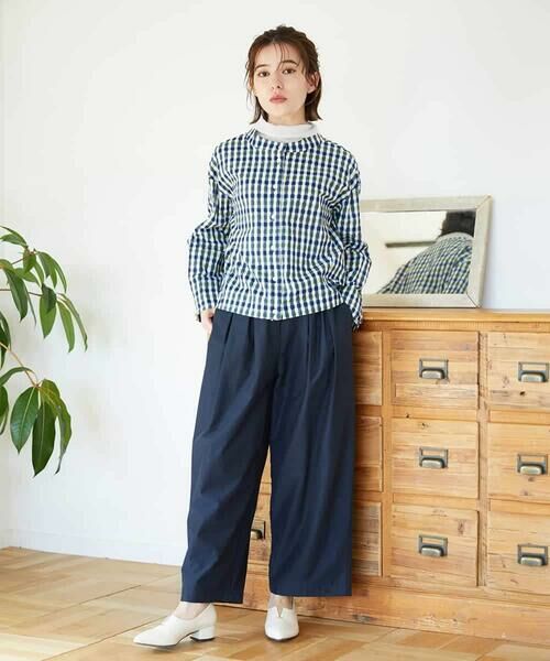 Maison de CINQ / メゾン ドゥ サンク その他パンツ | ポリエステルコットングログランパンツ | 詳細27