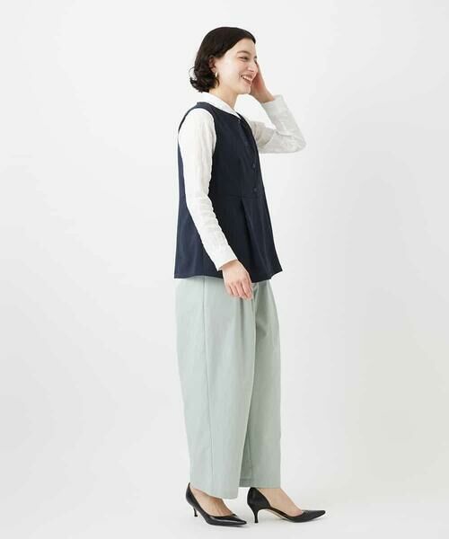 Maison de CINQ / メゾン ドゥ サンク その他パンツ | ポリエステルコットングログランパンツ | 詳細29