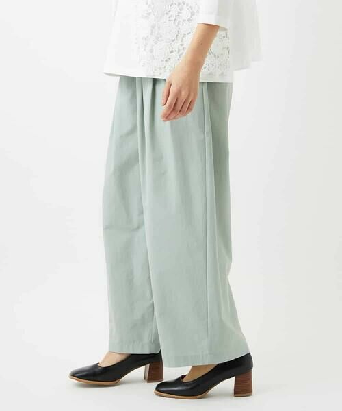 Maison de CINQ / メゾン ドゥ サンク その他パンツ | ポリエステルコットングログランパンツ | 詳細8