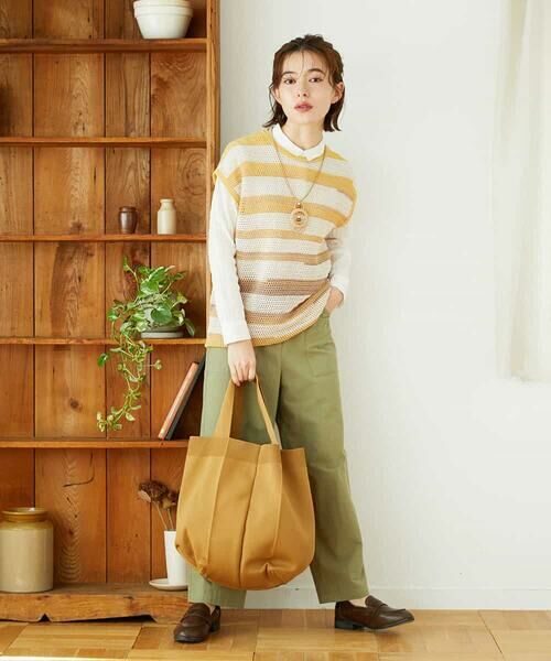 Maison de CINQ / メゾン ドゥ サンク その他パンツ | コットンナチュラルワッシャーベイカーパンツ | 詳細18