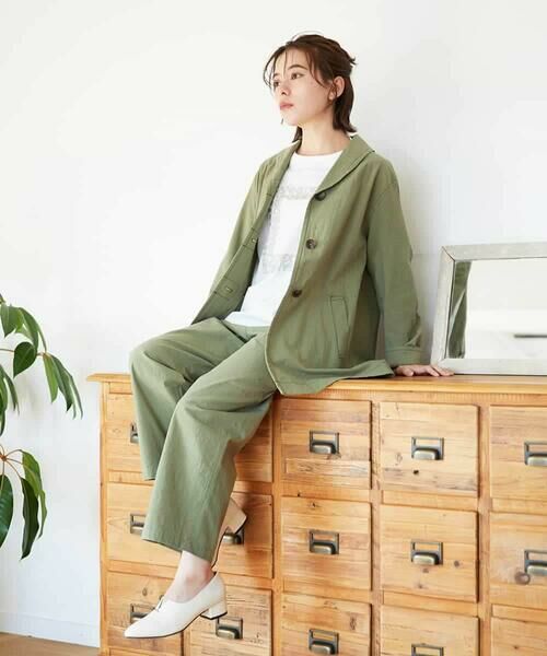 Maison de CINQ / メゾン ドゥ サンク その他パンツ | コットンナチュラルワッシャーベイカーパンツ | 詳細21