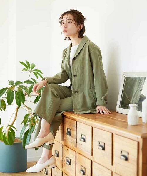 Maison de CINQ / メゾン ドゥ サンク その他パンツ | コットンナチュラルワッシャーベイカーパンツ | 詳細23