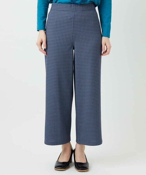 Maison de CINQ / メゾン ドゥ サンク その他パンツ | [リバーシブル]裏コットン幾何プリントパンツ | 詳細4