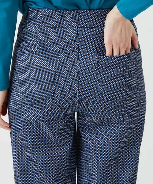 Maison de CINQ / メゾン ドゥ サンク その他パンツ | [リバーシブル]裏コットン幾何プリントパンツ | 詳細7