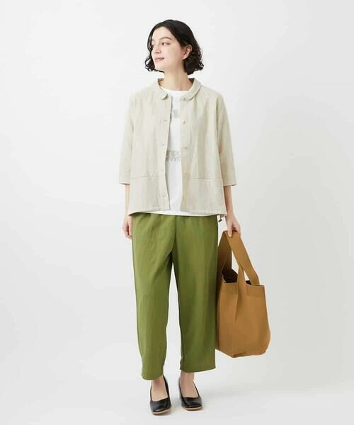 Maison de CINQ / メゾン ドゥ サンク その他パンツ | [日本製]ナチュラルスムースパンツ | 詳細14