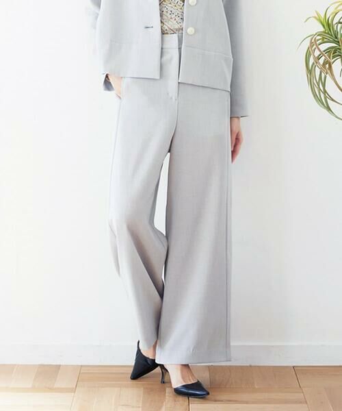 Maison de CINQ / メゾン ドゥ サンク その他パンツ | [セットアップ対応]リネンライクパンツ（ライトグレー）