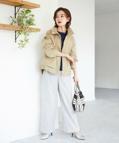 Maison de CINQ / メゾン ドゥ サンク セットアップ | グログランショートマウンテンパーカー | 詳細25