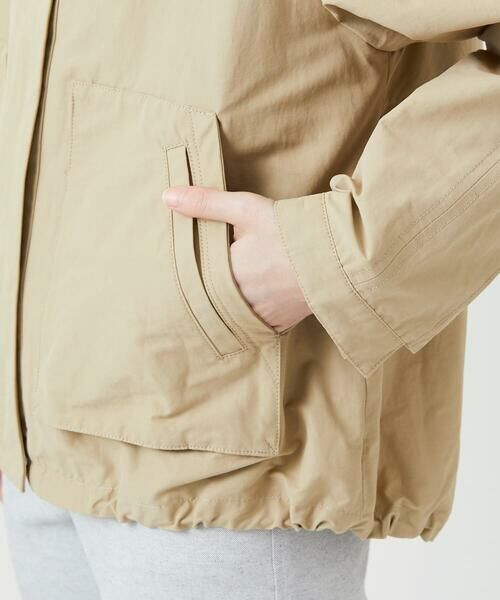 Maison de CINQ / メゾン ドゥ サンク セットアップ | グログランショートマウンテンパーカー | 詳細9