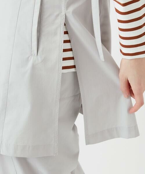 Maison de CINQ / メゾン ドゥ サンク ベスト | [セットアップ対応]4WAYタフタロングジレ | 詳細11