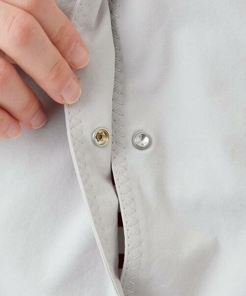 Maison de CINQ / メゾン ドゥ サンク ベスト | [セットアップ対応]4WAYタフタロングジレ | 詳細8