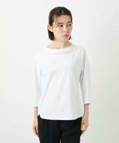 Maison de CINQ / メゾン ドゥ サンク カットソー | [セットアップ対応]ドルマンスリーブシアーポンチカットソー