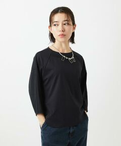 Maison de CINQ / メゾン ドゥ サンク カットソー | [セットアップ対応]ドルマンスリーブシアーポンチカットソー