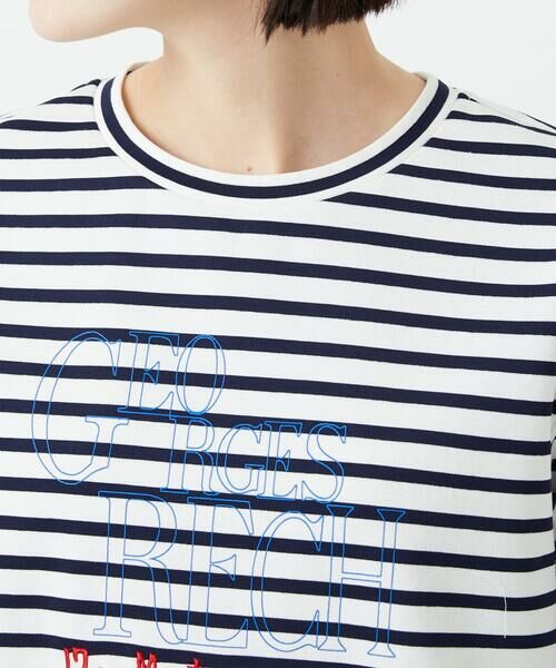 Maison de CINQ / メゾン ドゥ サンク カットソー | ロゴポンチジャージーカットソー | 詳細6