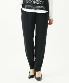 Maison de CINQ / メゾン ドゥ サンク ショート・ハーフ・半端丈パンツ | [日本製]リラックスサテンテーパードパンツ