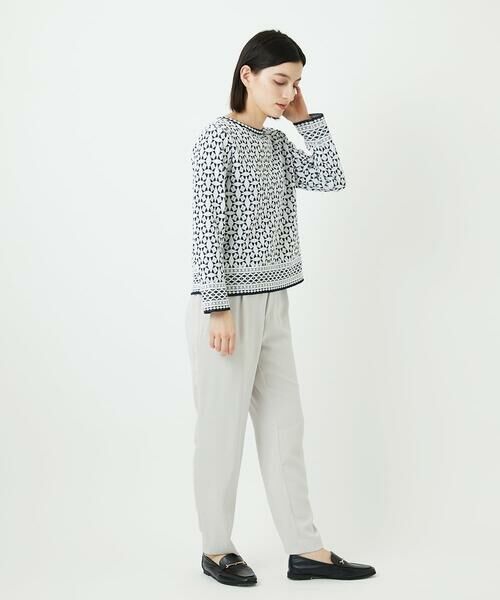 Maison de CINQ / メゾン ドゥ サンク ショート・ハーフ・半端丈パンツ | [日本製]リラックスサテンテーパードパンツ | 詳細22