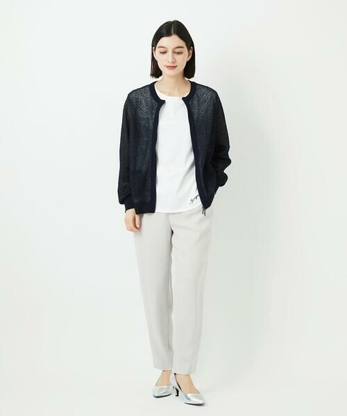 Maison de CINQ / メゾン ドゥ サンク ショート・ハーフ・半端丈パンツ | [日本製]リラックスサテンテーパードパンツ | 詳細25