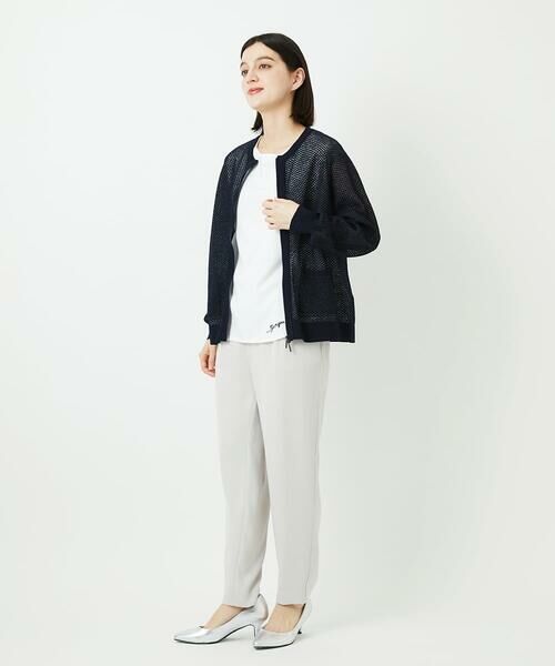 Maison de CINQ / メゾン ドゥ サンク ショート・ハーフ・半端丈パンツ | [日本製]リラックスサテンテーパードパンツ | 詳細26