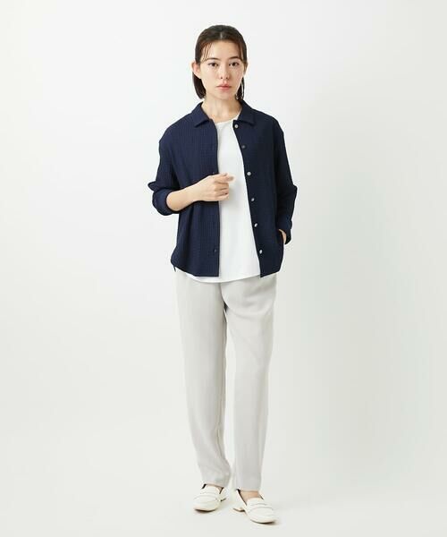 Maison de CINQ / メゾン ドゥ サンク ショート・ハーフ・半端丈パンツ | [日本製]リラックスサテンテーパードパンツ | 詳細28