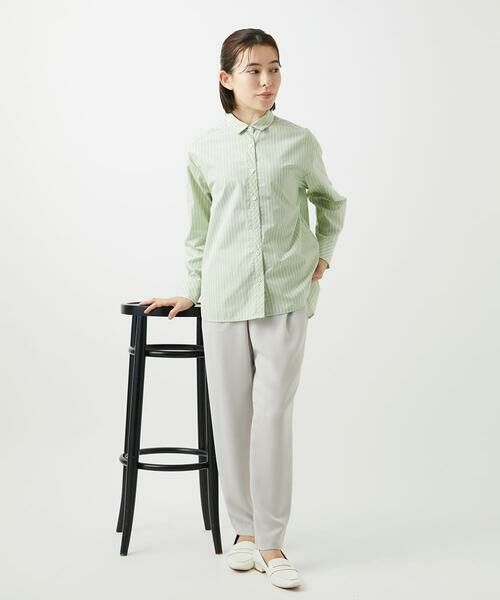 Maison de CINQ / メゾン ドゥ サンク ショート・ハーフ・半端丈パンツ | [日本製]リラックスサテンテーパードパンツ | 詳細29