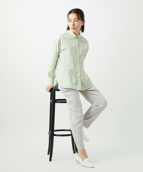 Maison de CINQ / メゾン ドゥ サンク ショート・ハーフ・半端丈パンツ | [日本製]リラックスサテンテーパードパンツ | 詳細30