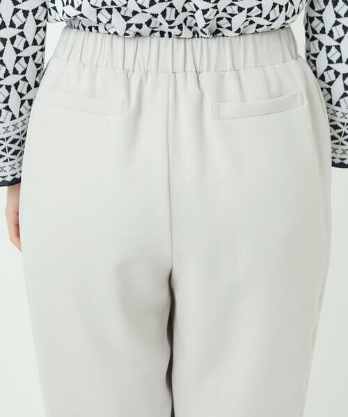 Maison de CINQ / メゾン ドゥ サンク ショート・ハーフ・半端丈パンツ | [日本製]リラックスサテンテーパードパンツ | 詳細7