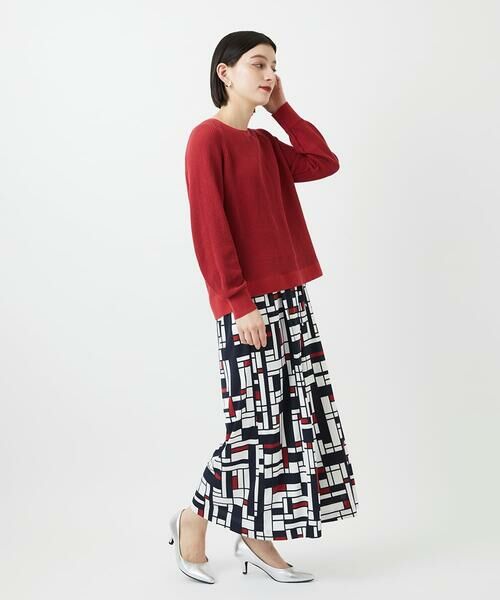 Maison de CINQ / メゾン ドゥ サンク その他パンツ | トリコロールガウチョパンツ | 詳細12