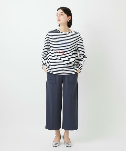 Maison de CINQ / メゾン ドゥ サンク その他パンツ | [日本製/多機能素材]ジャージーガウチョパンツ | 詳細14